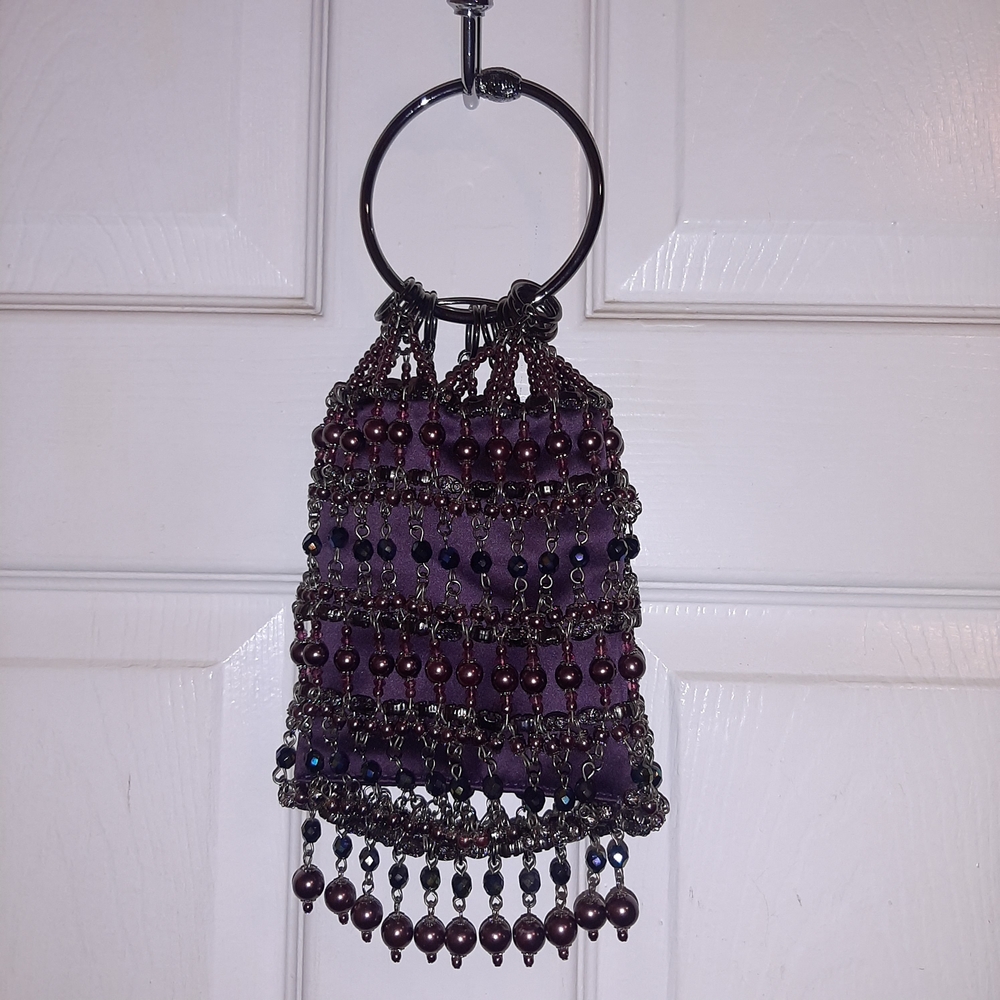 Vintage Rodo Beaded Evening Bag Clutch